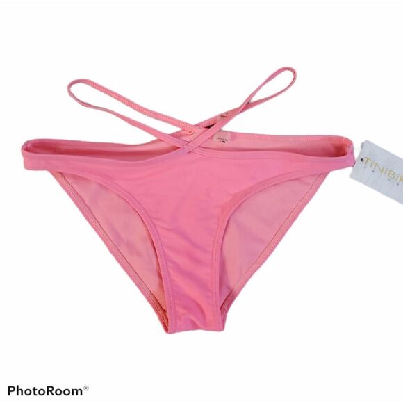 TiniBikini Hot Pink Bikini Bottom L - Picture 1 of 2